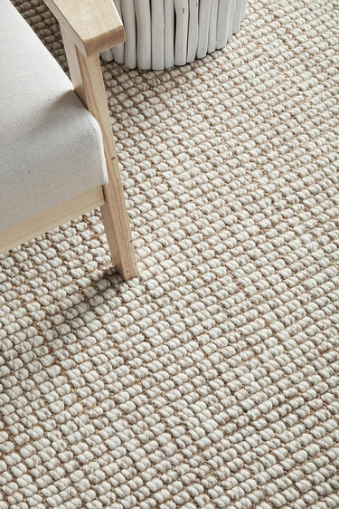 Haisley Natural Jute and Wool Rug